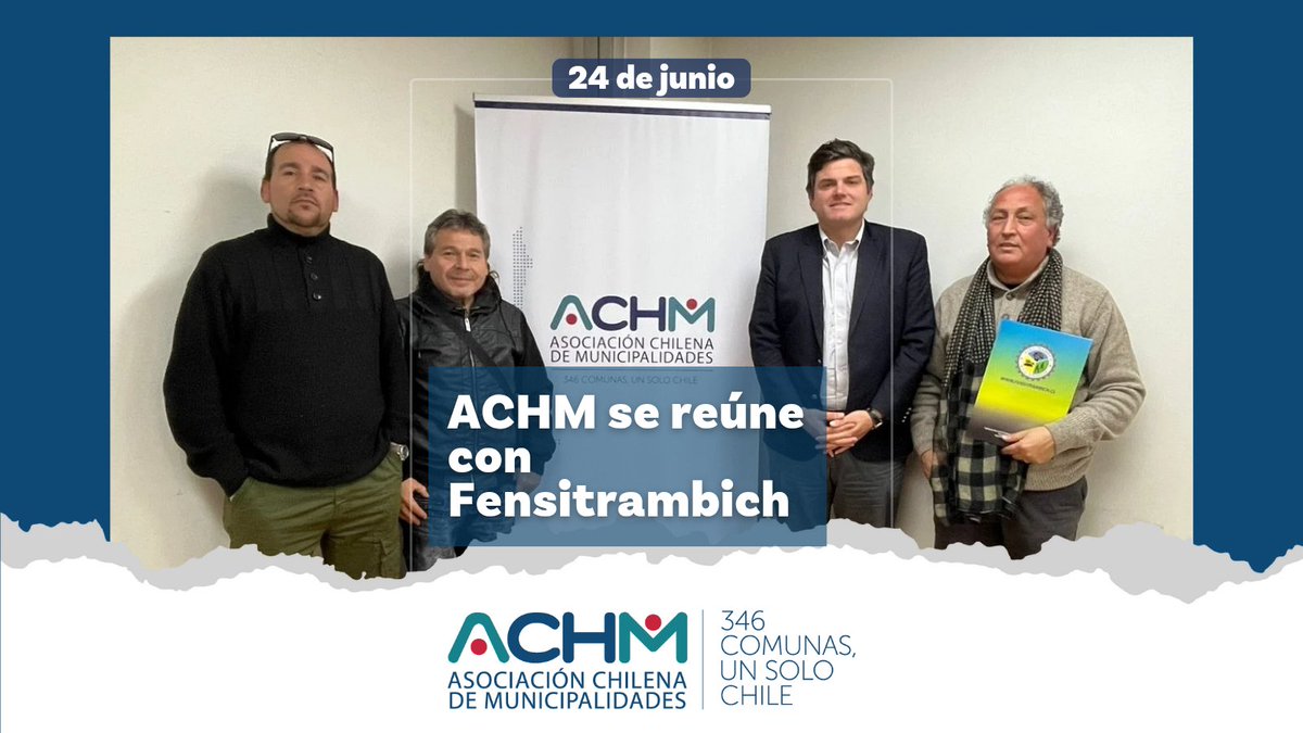 🔵 El Presidente ACHM, Gustavo Alessandri, se reunió con la Federación de Trabajadores de la Recolección y Reciclaje, para avanzar en una agenda que mejore sus condiciones laborales.

Desde la ACHM valoramos su labor esencial en nuestras comunidades. ♻️