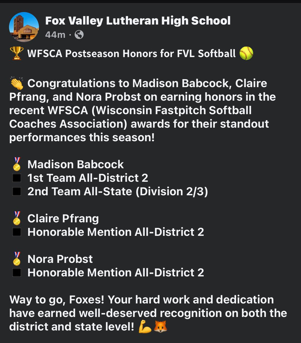 Nora_Probst's tweet image. Thank you WFSCA and the coaches for the All-District recognition! Congratulations to my teammates @clairepfrang00 and @MadiBabcock22 too!!