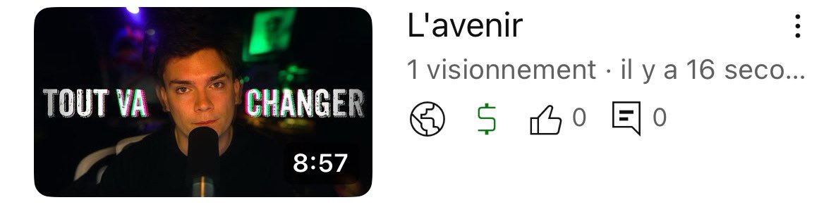 À partir de maintenant, tout change.
youtu.be/jVAekFjbujI