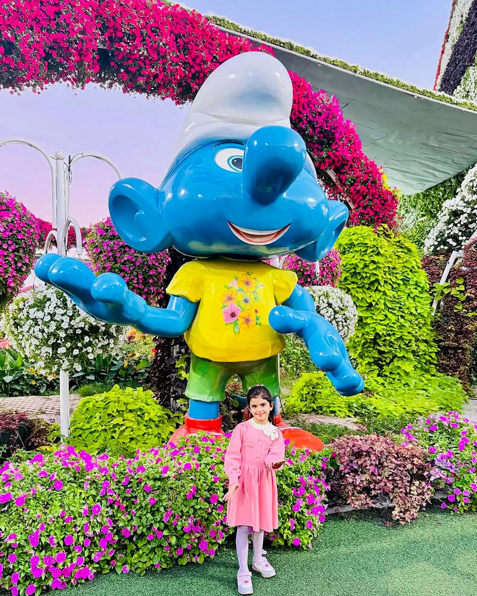 Dubai Miracle Garden tweet media