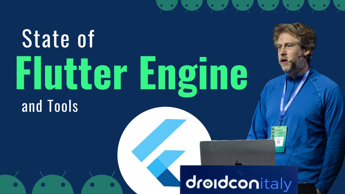 Droidconit's tweet image. 🔧 Wondering where Flutter is headed in 2025? Here's the roadmap — explained by one of the people building it behind the scenes. 👨🏻💻
🎥 Watch: “State of Flutter Engine and Tool” 🟢
🔗 youtu.be/hUuGIhlPH5I 👈🏻
and learn how to:
• Explore the latest Flutter upgrades across iOS,…