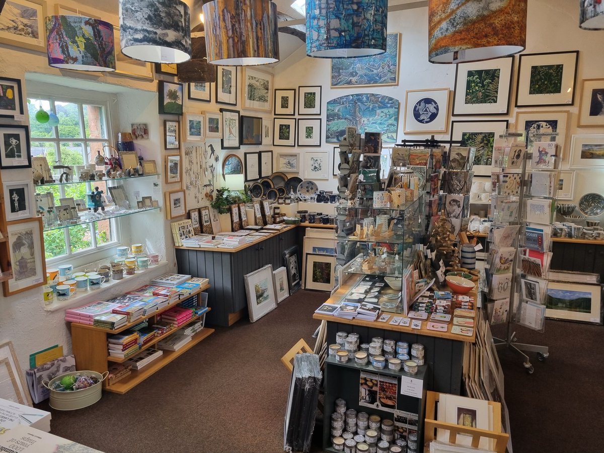 I've been in Appleby, #Cumbria today and popped into one of the most beautiful shops in the county (if not country). If you're ever in Appleby, do pop in to <a href="/CourtyardGall/">Courtyard Gallery</a> . Books, artwork, coffee, cake, greeting cards and more.