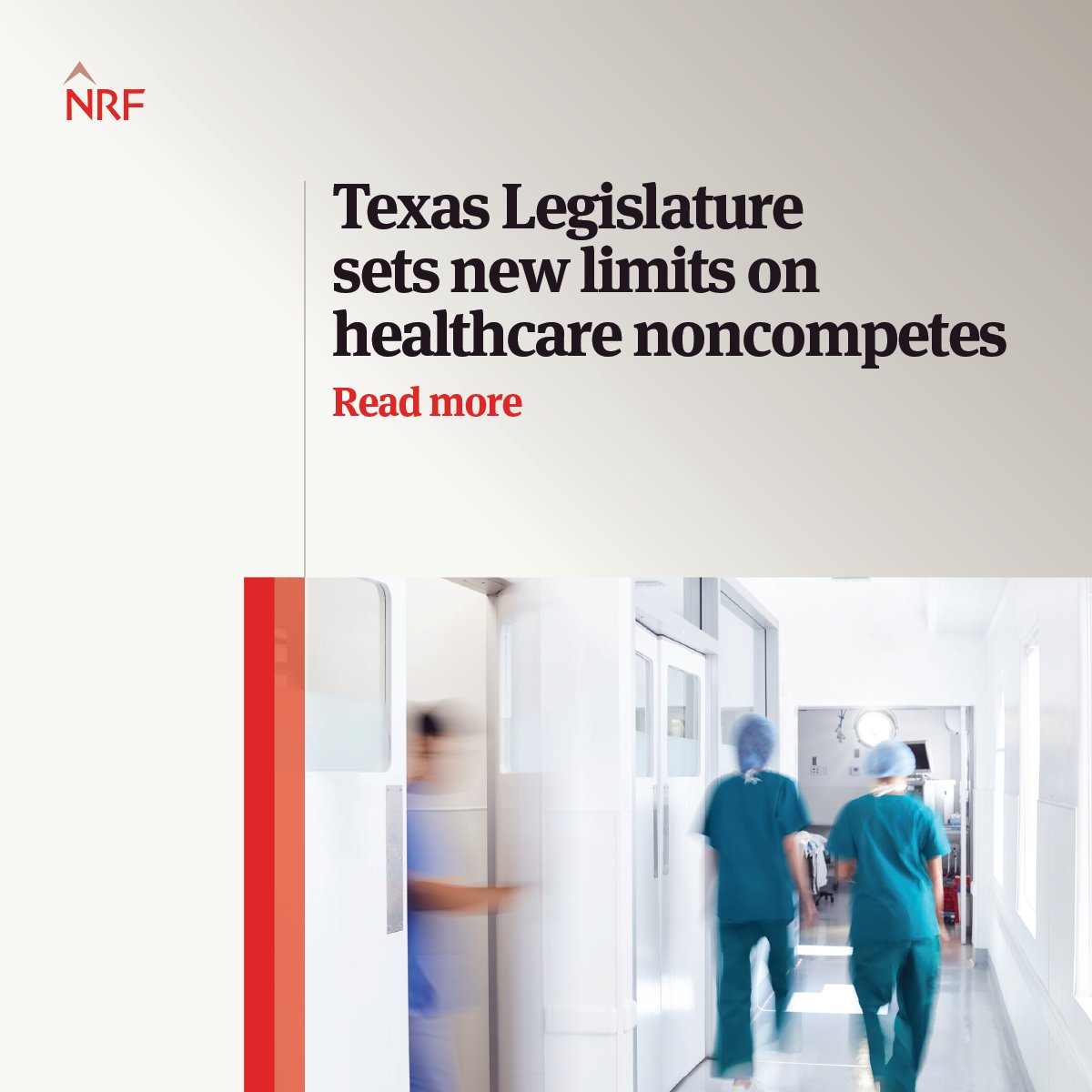 Denise Webb Glass, Debbi M. Johnstone, Elise LeGros and Kathleen Rubinstein (Senior Analyst) discuss the Texas Legislature’s new limits on noncompete agreements for physicians and certain healthcare practitioners effective September 1, 2025. ow.ly/P4mo50WfsJw