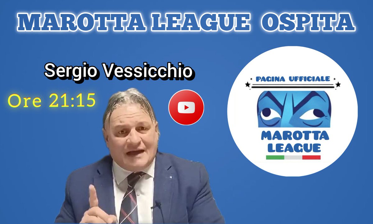 Questa sera ore 21:15 sul nostro canale #YouTube  live con <a href="/SergVessicchio/">Sergio Vessicchio</a> 👇🔔

youtube.com/live/Fbv9FmH9q…