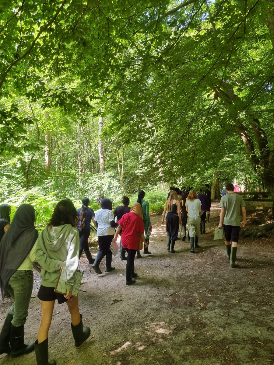 BridgeAcademyE2's tweet image. Year 10 Geography students enjoyed a day at Epping Forest Field Study Centre, with the beautiful sunshine making the experience even more memorable.
