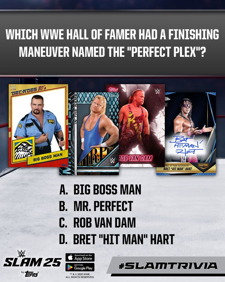 WWE SLAM by Topps® tweet media