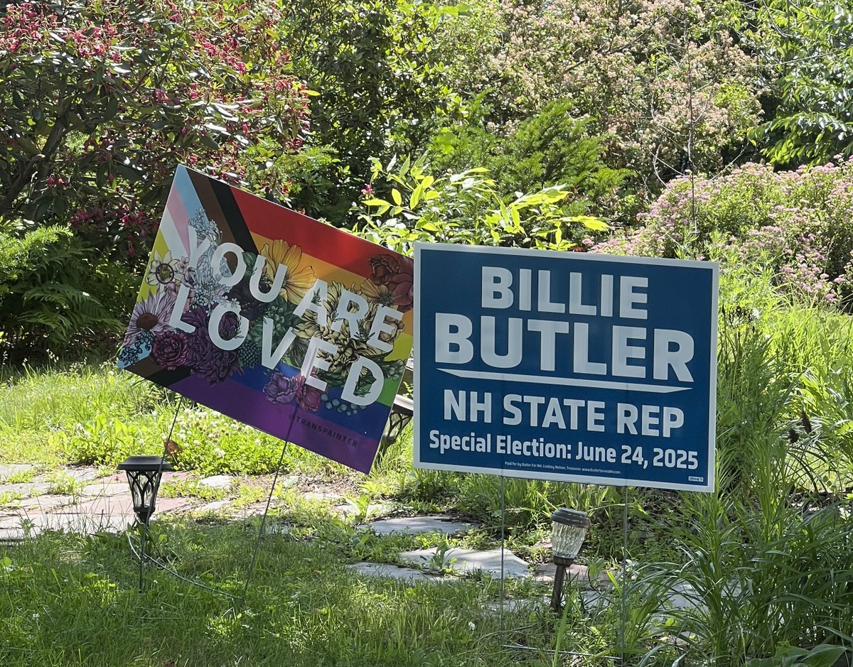 Special Election Alert! Somersworth and Rollinsford get out and vote today. Polls are open until 7pm. Vote Billie Butler. #NHPolitics