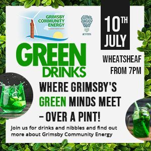 ✅ Curious about local energy solutions?
✅ Want to connect with others passionate about a greener future?
✅ Fancy a pint while doing it?

Join us for Green Drinks, part of #CommunityEnergyFortnight

📍 The Wheatsheaf, Grimsby
🗓️ Thurs 10 July, 7 PM
🎟️ grimsbycommunityenergy.coop/event/green-dr…