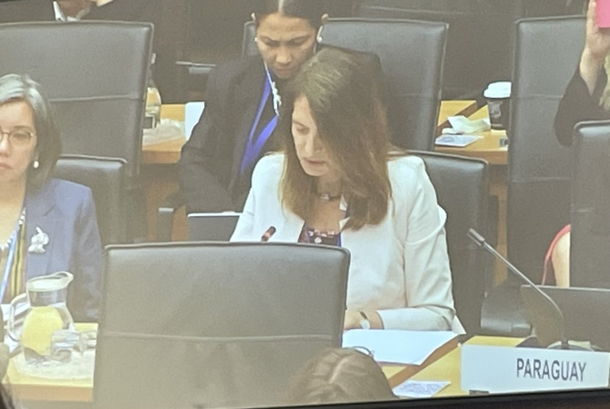 Perú en Austria (@peruenaustria) on Twitter photo En la 64 sesión de la PrepCom <a href="/CTBTO/">CTBTO</a>, la Embajadora 🇵🇪 María Eugenia Echeverría, en representación del #GRULAC, destacó el compromiso de la región con la entrada en vigor y universalización del tratado a fin de alcanzar un mundo libre de armas nucleares. En la 64 sesión de la PrepCom <a href="/CTBTO/">CTBTO</a>, la Embajadora 🇵🇪 María Eugenia Echeverría, en representación del #GRULAC, destacó el compromiso de la región con la entrada en vigor y universalización del tratado a fin de alcanzar un mundo libre de armas nucleares.