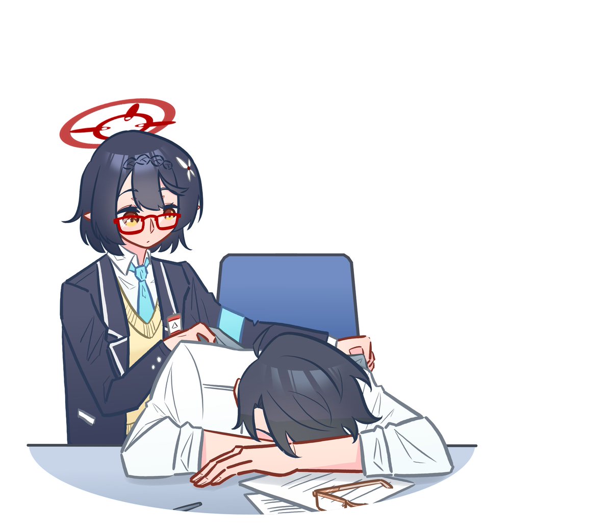 #ブルアカ 
#奥空アヤネ