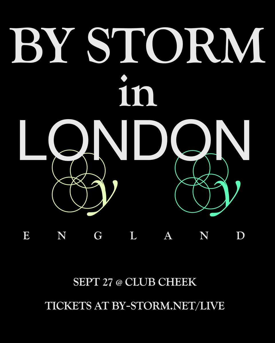 We’ll be performing in London, England on September 27 at Club Cheek in Brixton. Tickets available now at the link below.