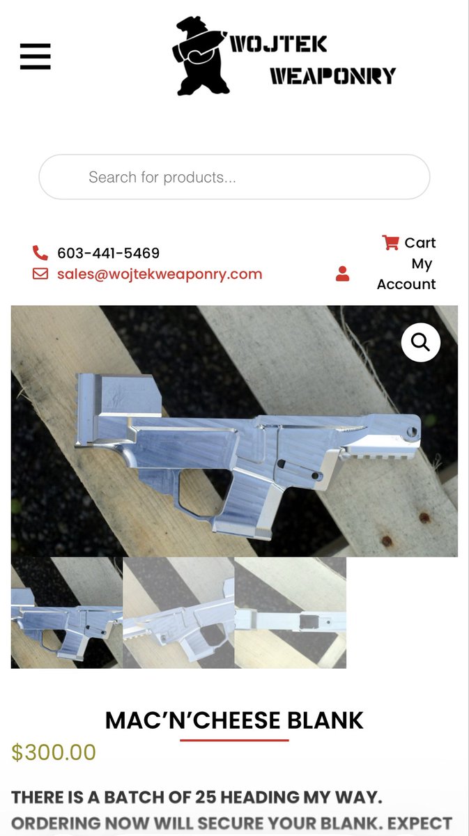 These are hard to get. Get one while you can! wojtekweaponry.com/product/mac-an…