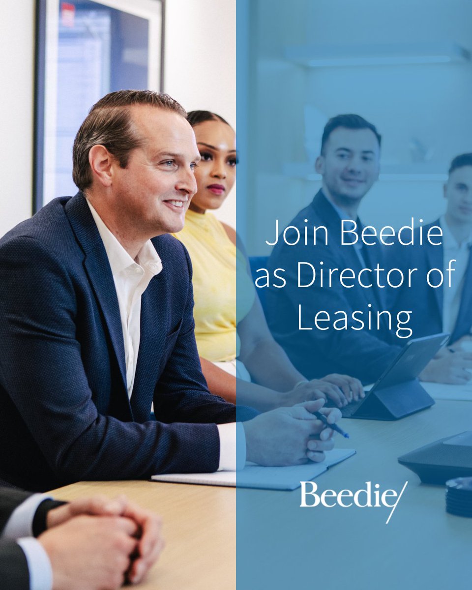 We’re looking for an experienced Director of Leasing to join our Asset Management team.

Become a key leader for our growing income-generating portfolio.

Explore this career opportunity in detail and apply today: beedie.ca/careers-at-bee…