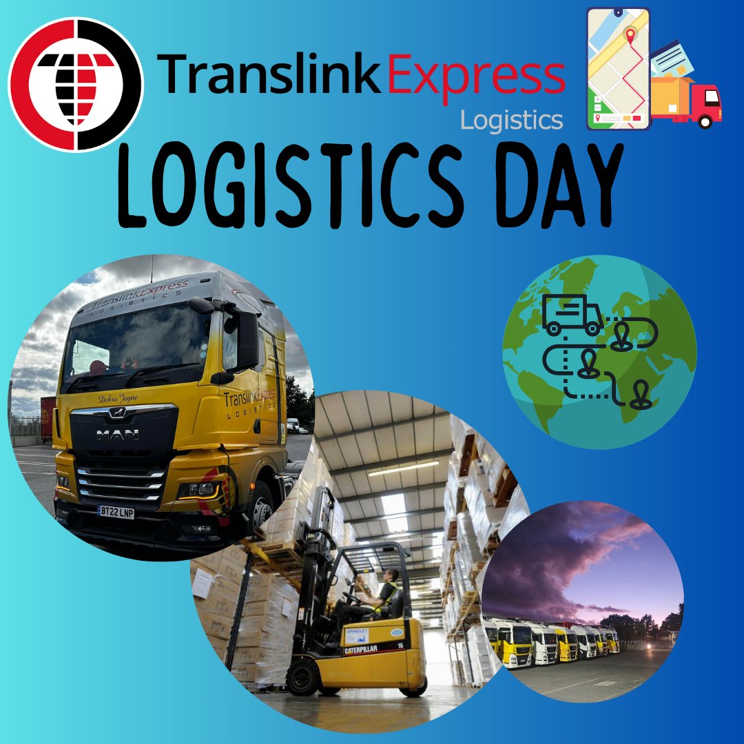 🌍Happy International Logistics Day 🌍

Today, we celebrate the unsung heroes behind ever yon-time delivery and every mile travelled!

👏 A massive thank you to #TeamTranslink - your hard work powers everything we do 💪

#InternationalLogisticsDay #TranslinkExpress #Logistics