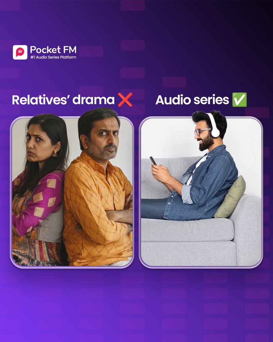99 problems, 1 solution? Pocket FM is the answer to all your no(i)se-y problems! 🎧

#PocketFM #AudioJourney #audioentertainment #audioseries #writeforpocketfm #storytellers