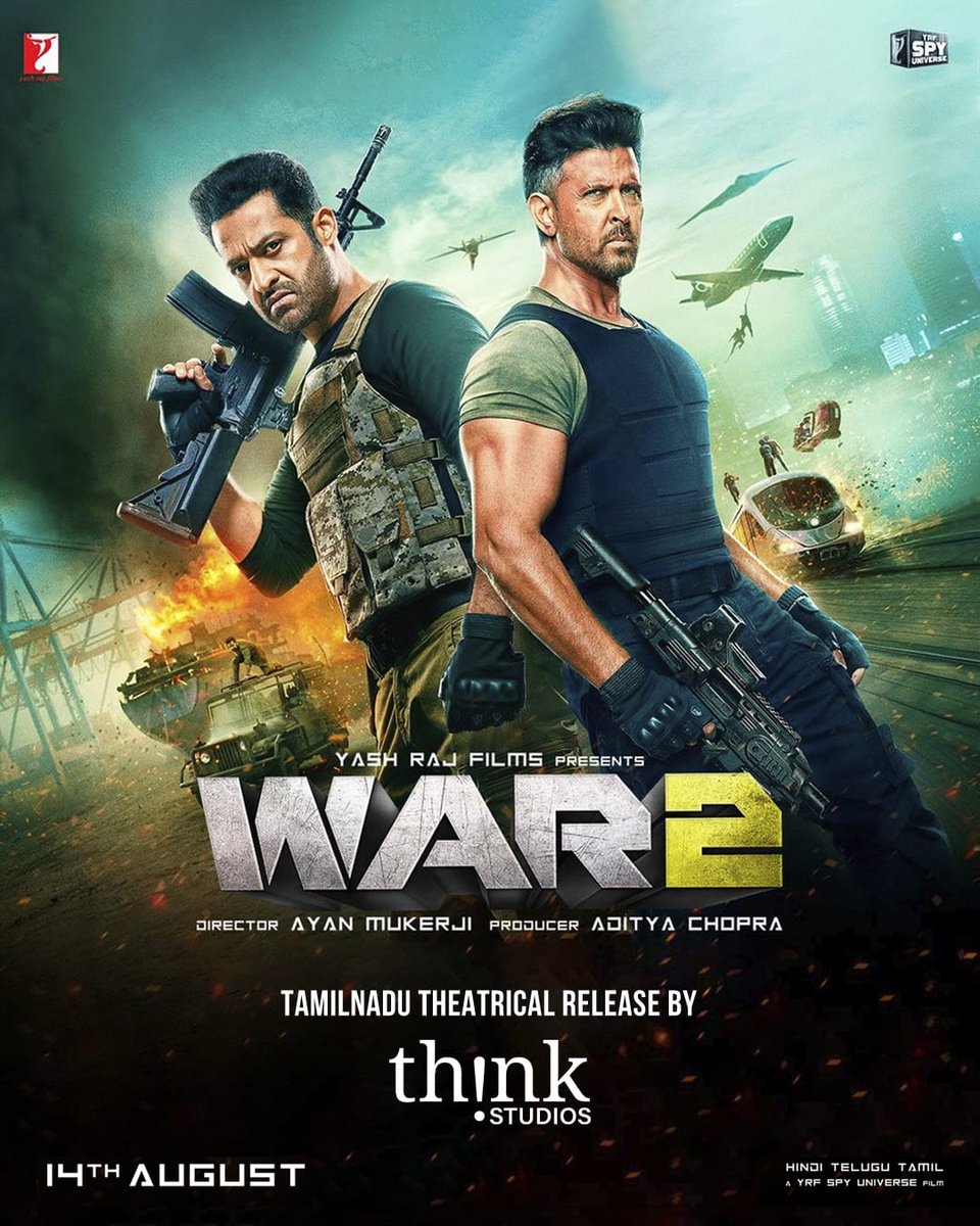 #Ghaati and #War2 TN distribution rights acquired by <a href="/ThinkStudiosInd/">Think Studios</a> ..⭐