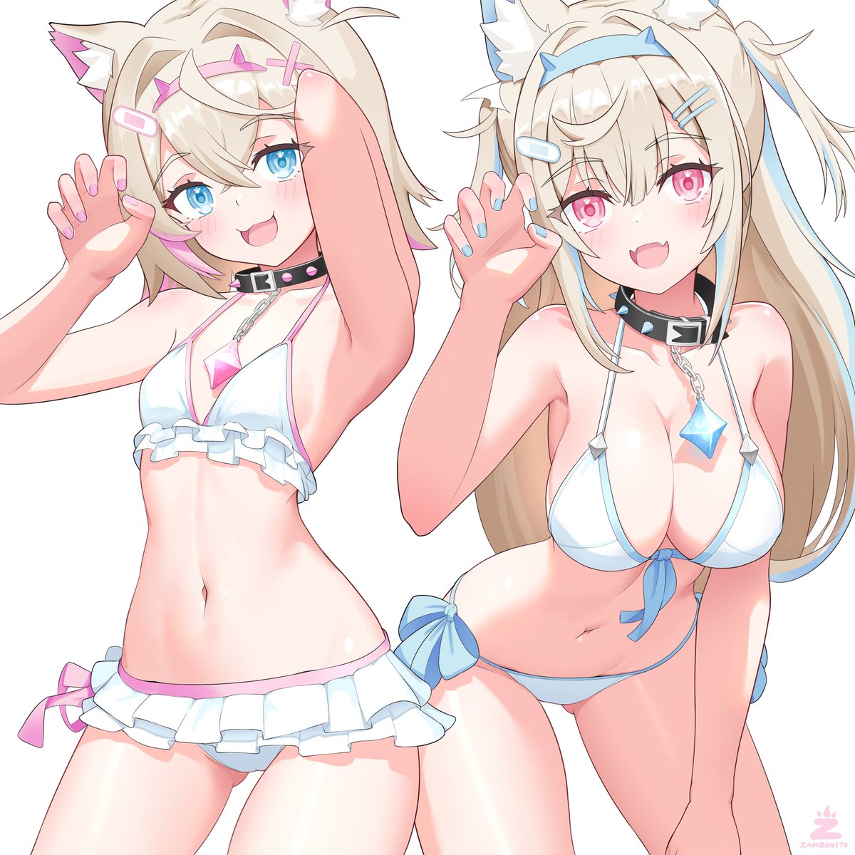 Fuwamoco Swimsuit 🩷💙