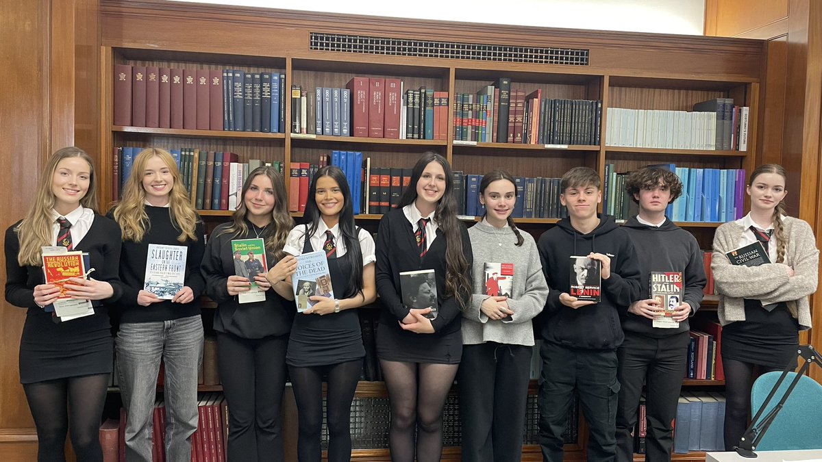 Half of our Advanced Higher History Students working on their dissertations <a href="/natlibscot/">National Library of Scotland</a> <a href="/BroHighOfficial/">Broughton High</a> #dissertation