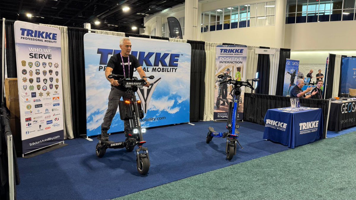 TrikkeMobility's tweet image. 🚔📢 Catch Us at #NSA2025! #sheriffs2025 📢🚔
We’re thrilled to be exhibiting at the 2025 National Sheriffs’ Association Conference in Fort Lauderdale, FL

Stop by Booth #1113 @nationalsheriffs to meet the team, ask questions, and experience the future of patrol transportation