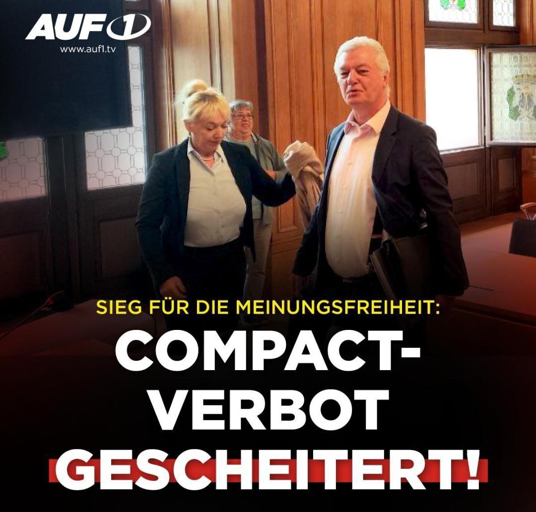 unbelehrbarrat's tweet image. Sieg für die Meinungsfreiheit, 
#compactverbot gescheitert  !
#NancyFaeser wird's nicht freuen, umso mehr freut es mich 🥳
