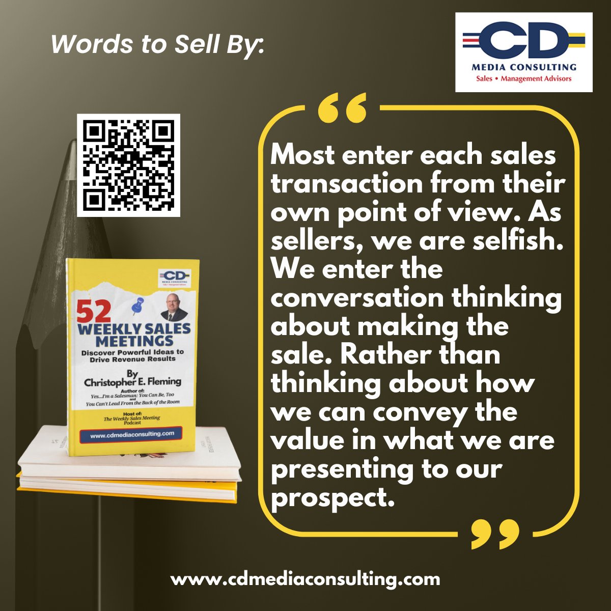 cf7246's tweet photo. 💡Most arrive at a conversation from their own point of view. Get this insight and more inside 52 Weekly Sales Meetings. https://t.co/l9NsXjYcTT
#SalesIntegrity #B2BSales #SalesLeadership #SalesTraining #MediaSales #OutsideSales #SalesEthics https://t.co/gtfb7QCpmx