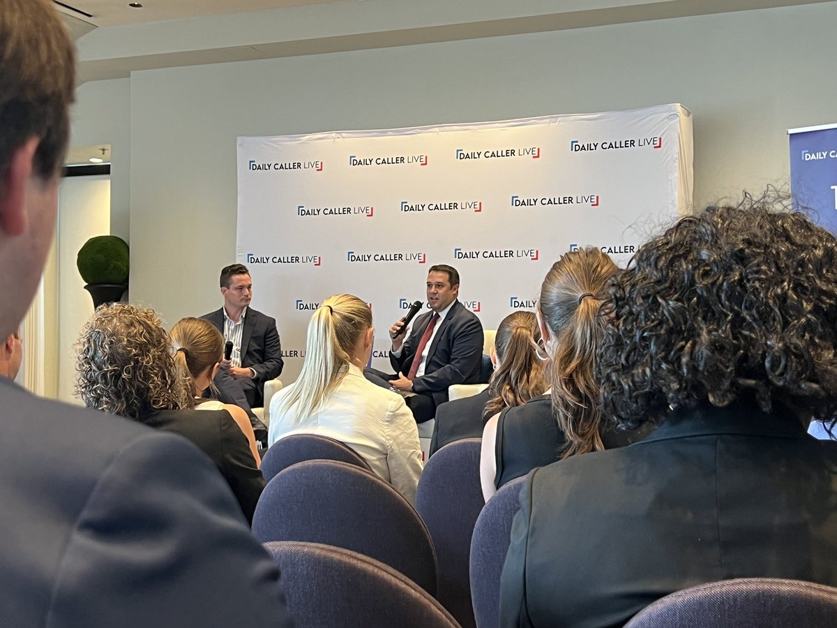 Karly Matthews (@karlymatthews_) on Twitter photo Great start to the morning with <a href="/DailyCaller/">Daily Caller</a> and <a href="/ClearPathAction/">ClearPath Action</a> to discuss how we achieve American energy dominance. One answer? Permitting reform.
<a href="/jharrell/">Jeremy Harrell</a> hit the nail on the head: “It takes longer to get a permit than it does a college degree. That’s insane.” Great start to the morning with <a href="/DailyCaller/">Daily Caller</a> and <a href="/ClearPathAction/">ClearPath Action</a> to discuss how we achieve American energy dominance. One answer? Permitting reform.
<a href="/jharrell/">Jeremy Harrell</a> hit the nail on the head: “It takes longer to get a permit than it does a college degree. That’s insane.”