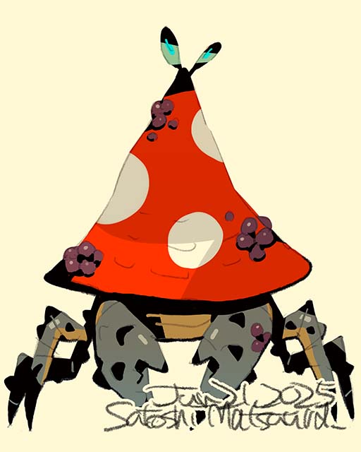 hiziri_pro's tweet image. Mushroom Crab.
I've posted a new illustration to my Patreon! Full size JPG, PSD and video files can be downloaded according to the amount of support. patreon.com/satoshi_matsuu…
#creaturedesign