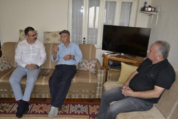 Sultanhisar Kaymakamı Alemşah ve Yalçınkaya Ailelerini Ziyaret Etti