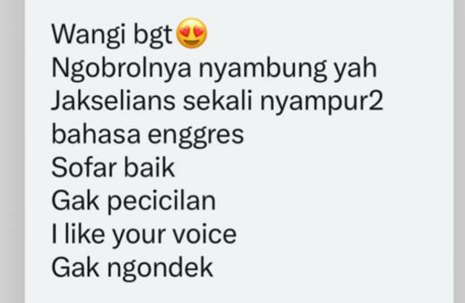 heynimos's tweet photo. Di pinned aja deh. Anggep aja bio, bf application dan 3rd party endorsement dari orang terdekat &amp; 1st meet up 😂 https://t.co/HkpTeGIwpV