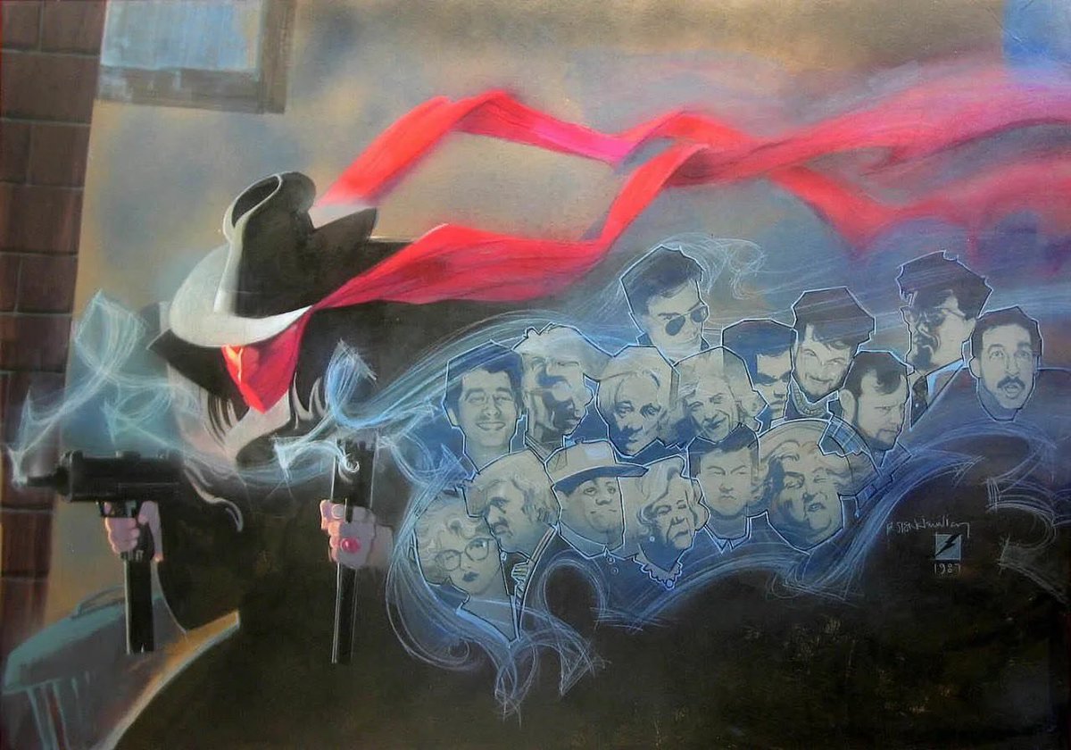 sam_r_freeman's tweet image. Hi

I haven’t been as active but i just wanted to remind anyone who has any power or sway that everything I do in comics is to be able to write the shadow

Okay thanks see you in a few months