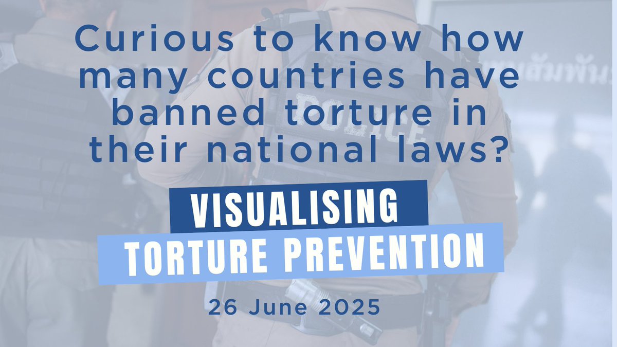 Over the past 40 years, many states have taken real, measurable steps to prevent torture — from legal reforms to the creation of national oversight institutions.

On June 26, we’re launching a brand new interactive visualisation tool that brings this progress to life. Stay tuned!