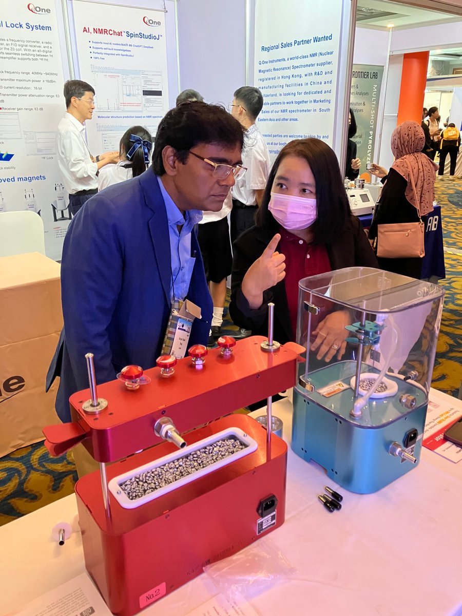 BioChromatoInc's tweet image. Smart Evaporator is attracting attention in Thailand!
Great energy at 20ACC / ASIA CHEM 2025 in Bangkok.
#DMSO #20thAsianChemicalCongress