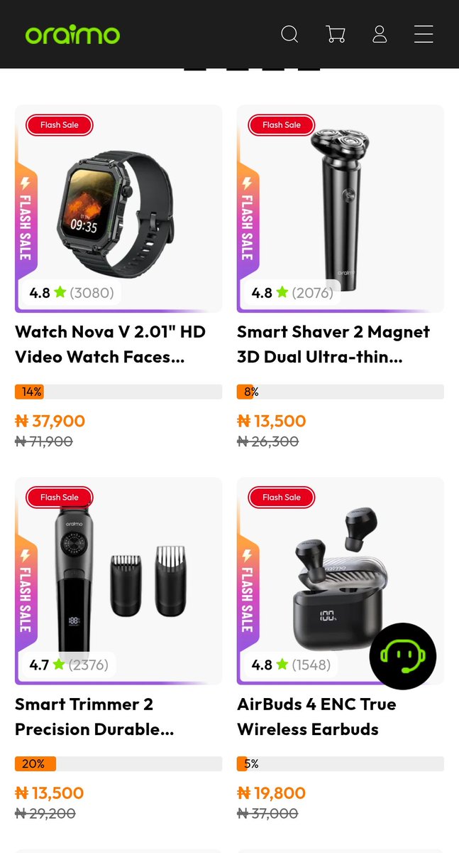 AbrahamUdoh99's tweet photo. Oraimo eshop 5th Anniversary🎉

The Oraimo discount sales is still on guys 

Get Oraimo products at cheaper prices now with my discount code, you can even get upto 50% off. 

Use Discount/Discount Code: w74vlk0a 

 Link: https://t.co/BqssRsJ8yv 

https://t.co/BqssRsJ8yv https://t.co/GoZO3Zi95s
