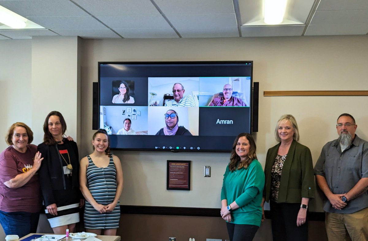 Masonic Cancer Center, University of Minnesota (@umncancer) on Twitter photo MCCās Community Outreach and Engagement team and <a href="/MNCCTN/">Minnesota Cancer Clinical Trials Network</a> launched the Community Advocates Program to ensure cancer research is shaped by Minnesotans from all backgrounds and across all communities. How are Advocates plugging in? Find out here: ow.ly/yfNJ50Wf5wp. MCCās Community Outreach and Engagement team and <a href="/MNCCTN/">Minnesota Cancer Clinical Trials Network</a> launched the Community Advocates Program to ensure cancer research is shaped by Minnesotans from all backgrounds and across all communities. How are Advocates plugging in? Find out here: ow.ly/yfNJ50Wf5wp.