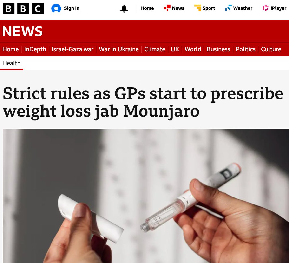 ankitkant's tweet photo. This week’s NHS press release about weight loss injections made headlines.

But here’s what didn’t:
Most GPs can’t offer it.
It hasn’t been funded safely or commissioned in most areas.
We’re left to pick up the pieces. https://t.co/ubks16JfX6