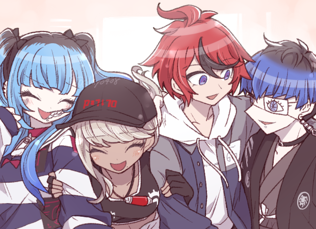 「シェアハウス組幸せになれーーーッ!!!」|ちよこのイラスト