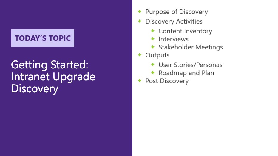 Sympraxis Consulting (@sympraxisc) on Twitter photo ⏰ We’re going live in 3️⃣0️⃣ minutes!
#AskSympraxis: Intranet Upgrade Discovery💡
We’re talking strategy, starting points—and yes, <a href="/ToddKlindt/">Todd Klindt - Computer Nerd</a>'s diving into some #PowerShell ⚡️🐚
Join us TODAY (Wednesday 6/25) at 12:30 PM ET!
symp.info/Ask-Sympraxis ⏰ We’re going live in 3️⃣0️⃣ minutes!
#AskSympraxis: Intranet Upgrade Discovery💡
We’re talking strategy, starting points—and yes, <a href="/ToddKlindt/">Todd Klindt - Computer Nerd</a>'s diving into some #PowerShell ⚡️🐚
Join us TODAY (Wednesday 6/25) at 12:30 PM ET!
symp.info/Ask-Sympraxis