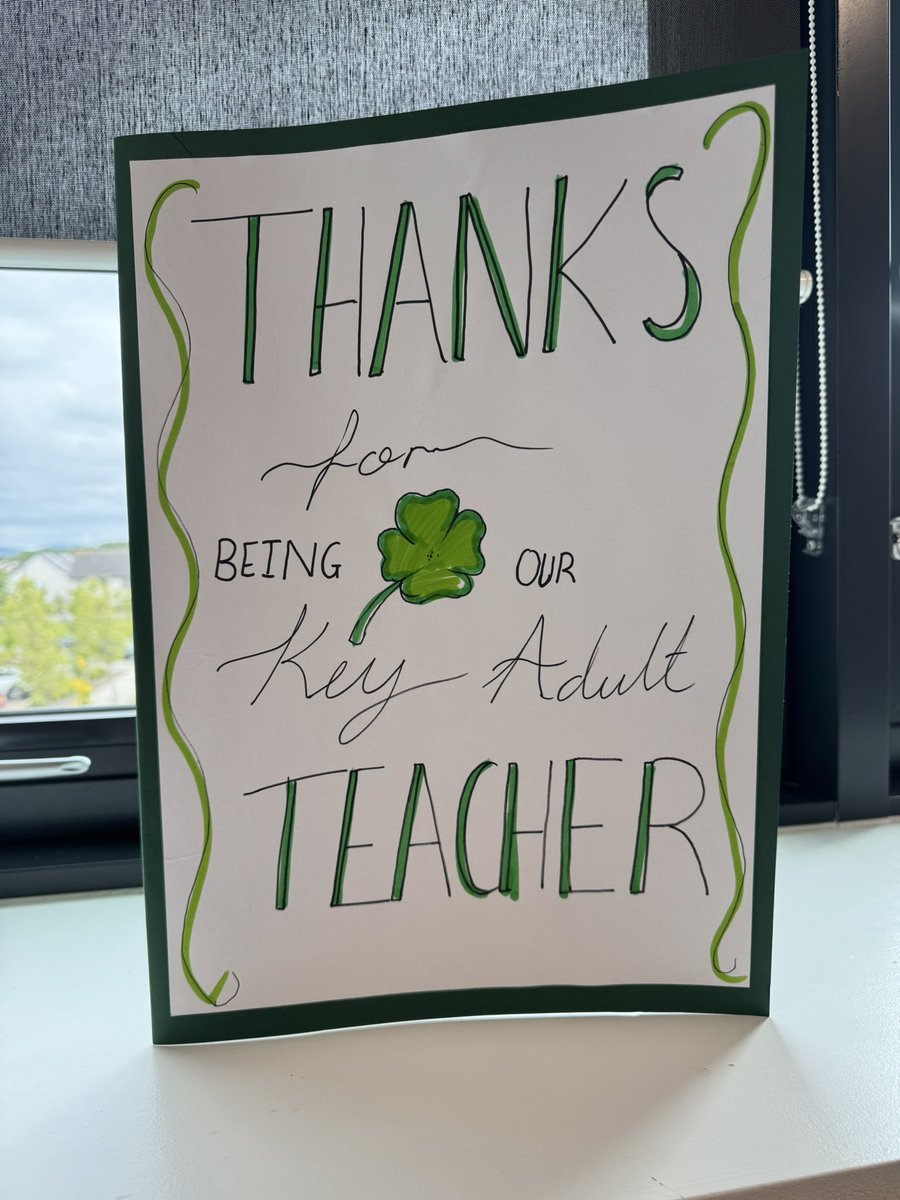 How sweet! 💛 I was surprised by the loveliest appreciation card from class 2.2 today – what a thoughtful gesture to end the term. Thank you for making my day! #GratefulTeacher #SweetSurprise #2point2