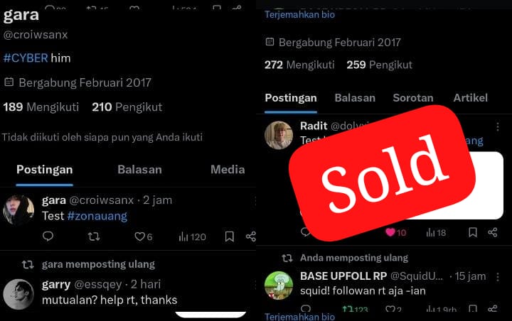 cinnamon, order di wa, JANGAN DM tweet media