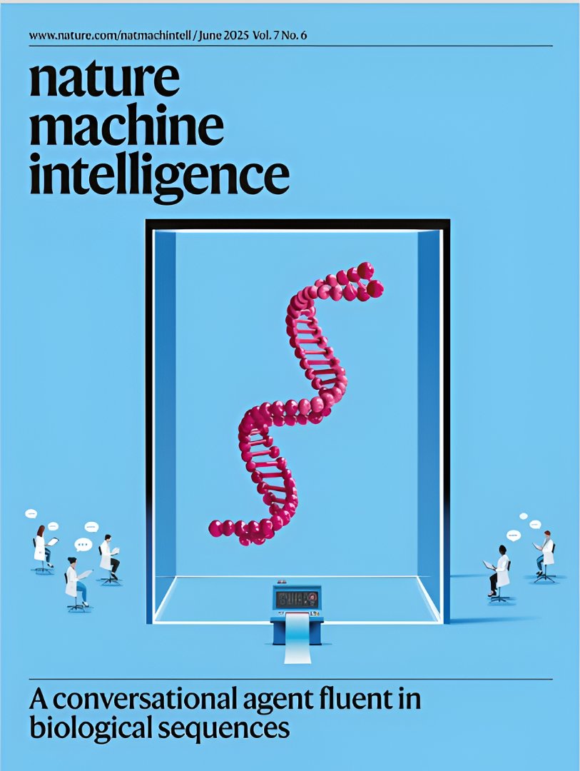 thomas_pierrot's tweet image. Our ChatNT work just made the cover of the June issue of @NatureMachIntell 🤯
"A conversational agent fluent in biological sequences"
So incredibly proud of the dream team at @InstaDeepAI! What a milestone ⭐
