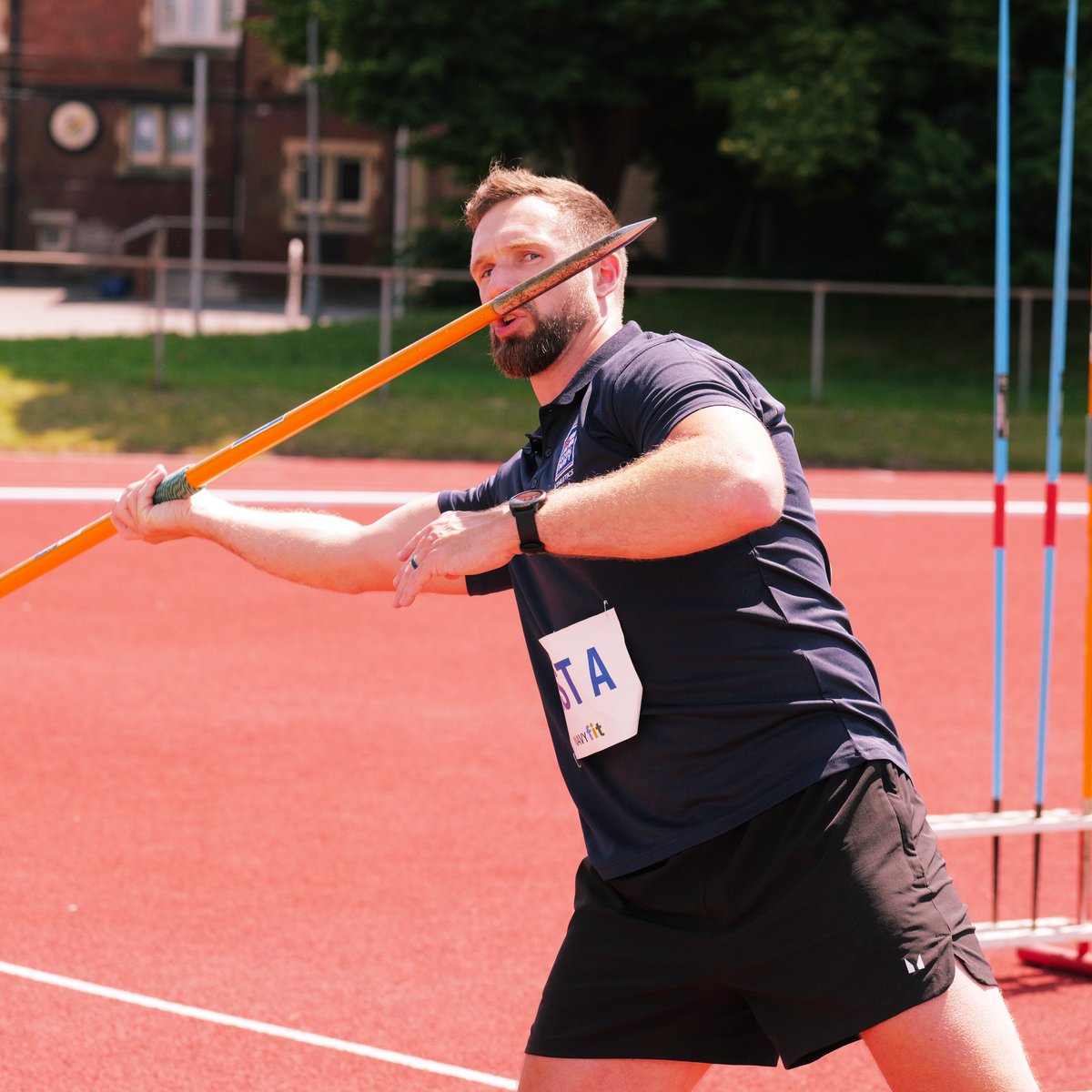NAVYfit's tweet image. Competitors from across the service battled it out to become @royalnavy Athletics Champions!
The Royal Navy Athletics Championships saw athletes compete in events including javelin, pole vault, long jump, sprint and relay races.
#NAVYfit #royalnavy #royalmarines #athletics