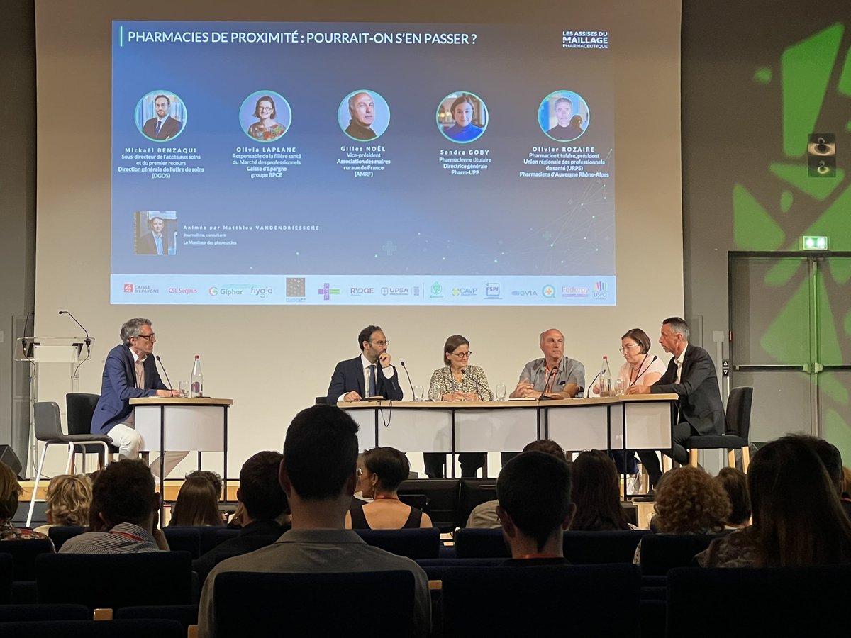 En direct des assises du maillage pharmaceutique 2025 - #lemoniteur #auxiliairepharmaceutique