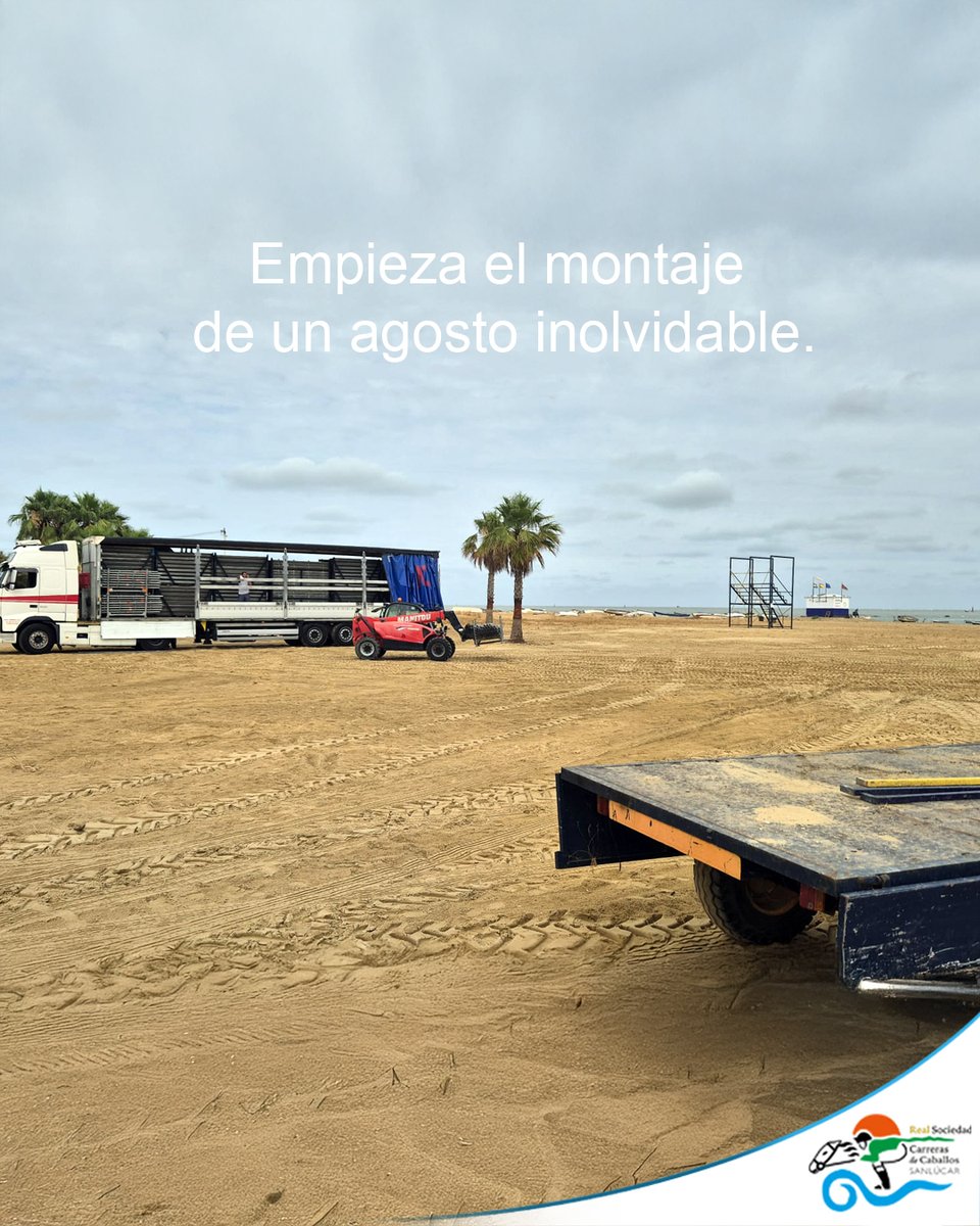 Empieza a llegar a la playa de Las Piletas la infraestructura necesaria para el montaje del recinto de carreras, de cara a la Temporada de este año. Cada vez queda menos. Ya estamos a poco más de un mes!!!

#NosVemosenLasCarreras