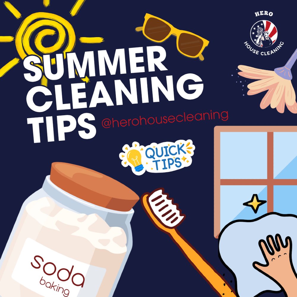 herohouseclean's tweet image. Gunk in your window tracks? Use an old toothbrush + baking soda paste. Scrub, rinse, DONE! 🪟🧼 #CleaningTips #WindowHack #SummerCleaning

Save this one—you’ll need it next time it rains. ✨