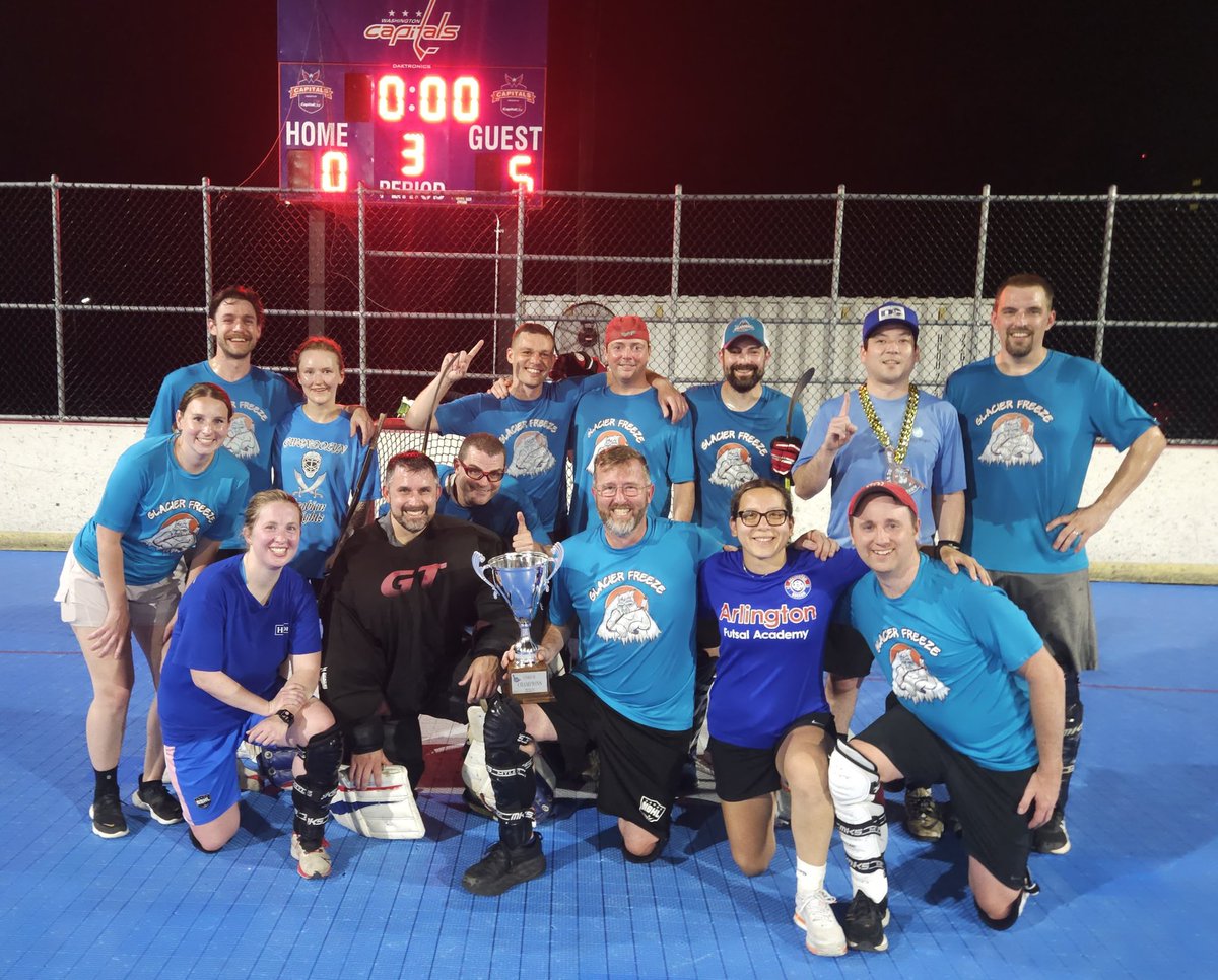 Coed B Champs = Glacier Freeze