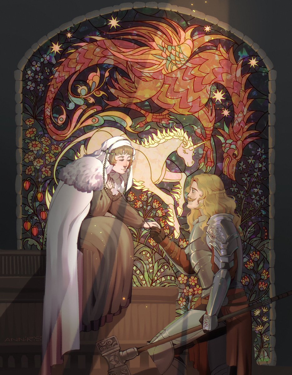 Unicorn and dragon 🐉🦄

Illustration for lovely @/Beehaw__ :3c