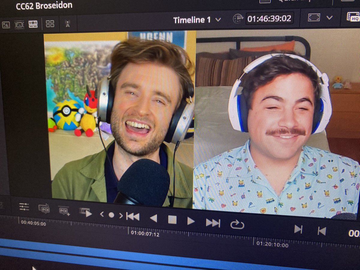 2 merry men having a laugh &amp; chatting about Pokémon!

<a href="/BroseidonLive/">Broseidon</a> on <a href="/ChazingdraChats/">Chazingdra Chats</a> - drops TOMORROW! Discover his life story &amp; 6 Dream Team Pokémon 👀

Perfect #SafariWeek2025 Shiny hunting entertainment ✨

Channel members can watch NOW! 

👉 youtube.com/@chazingdra?si… 👈