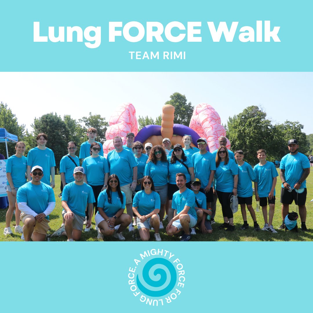RIMI is proud to stand strong with the American Lung Association in the fight for lung health.💙 This past weekend we were honored to sponsor their LUNG FORCE Walk, raising awareness and supporting those impacted by lung cancer and other lung diseases.