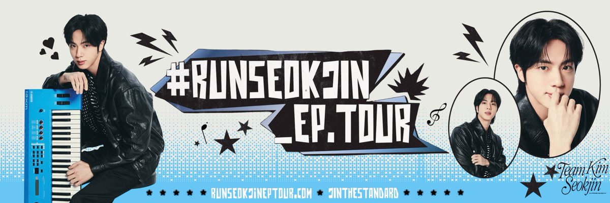 jinthestandard's tweet image. Run Seokjin EP Tour Headers .ᐟ ★ ˙ᵕ˙
Feel free to use for his upcoming world tour.
3 DAYS TO JIN TOUR
#RUNSEOKJIN_epTOUR
#Jin_TOUR #방탄소년단진 #진