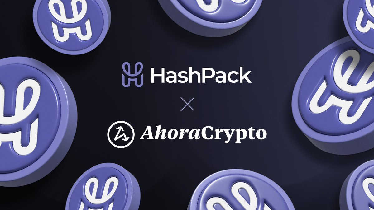 We're very much excited to be bringing you yet another outstanding onramp solution, today:

$PACK is now available, directly, through our friends <a href="/AhoraCryptoES/">AhoraCrypto</a> 

Fast, direct and efficient!

A circular economy is one of our key foundation and PACK is a community and cultural